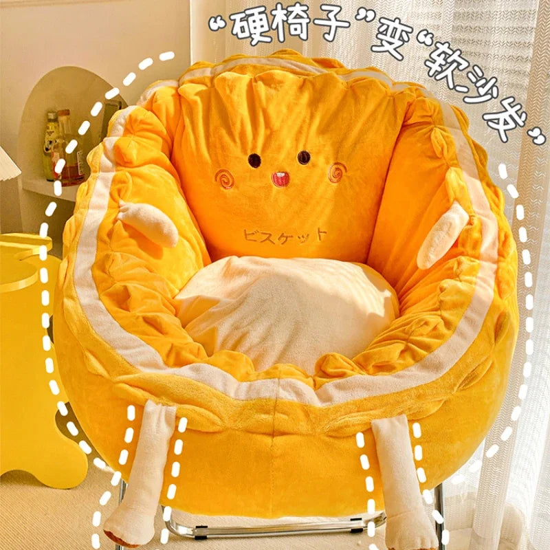 Chair Floortop Cushion, Bedroom Lazy Sofa, Bay Window, Balcony,  Futon Beanbag Sofa,Soft Sofa for Kids for Pet for Cat for Dog