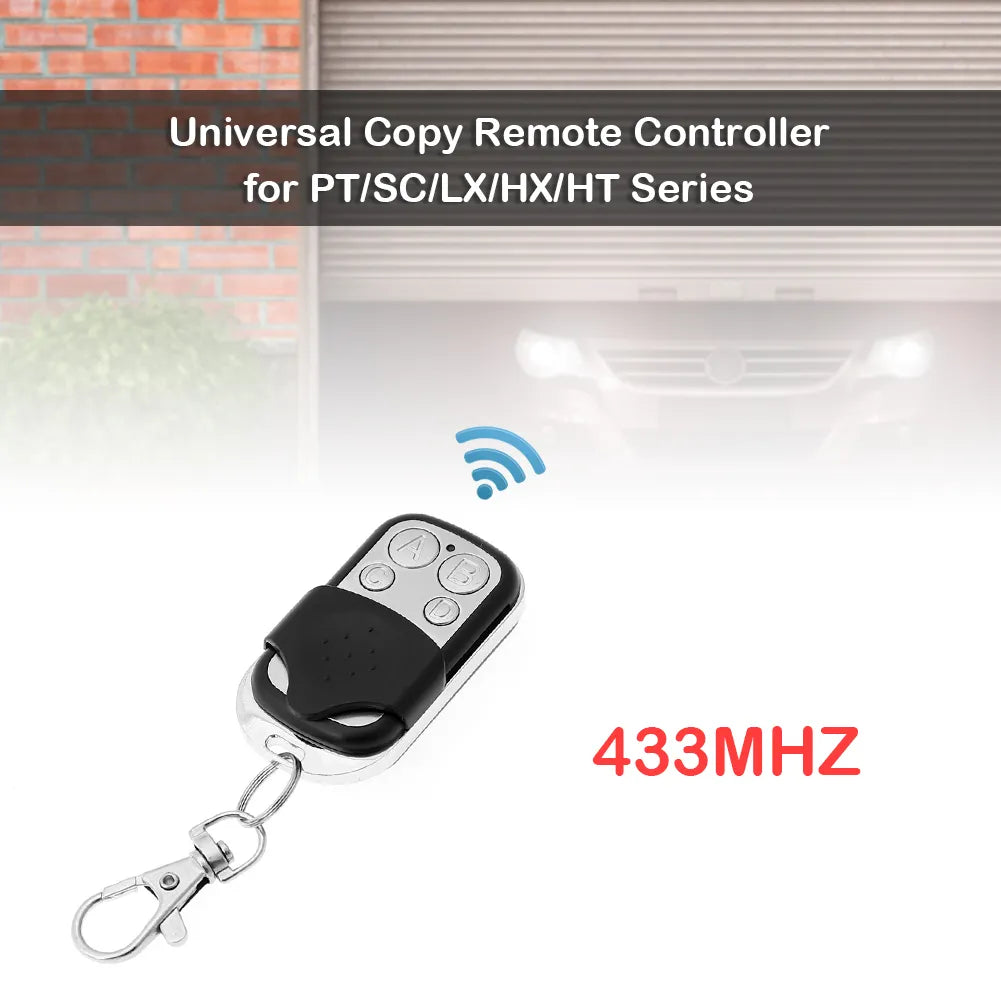 Duplicador de copia inteligente de 433MHz, Control remoto, 4 botones, puerta de garaje eléctrica, clonación remota, transmisor de 433,92 MHz, 5/10 Uds.