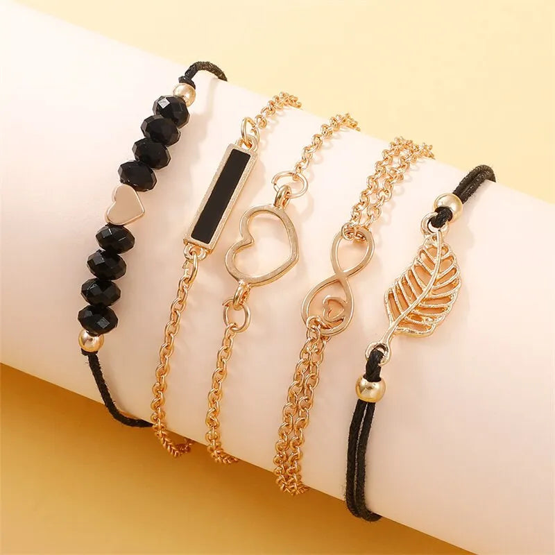 6 pièces ensemble femmes montres dames mode papillon montre nouveau Simple décontracté femmes analogique montre-Bracelet Bracelet cadeau sans boîte