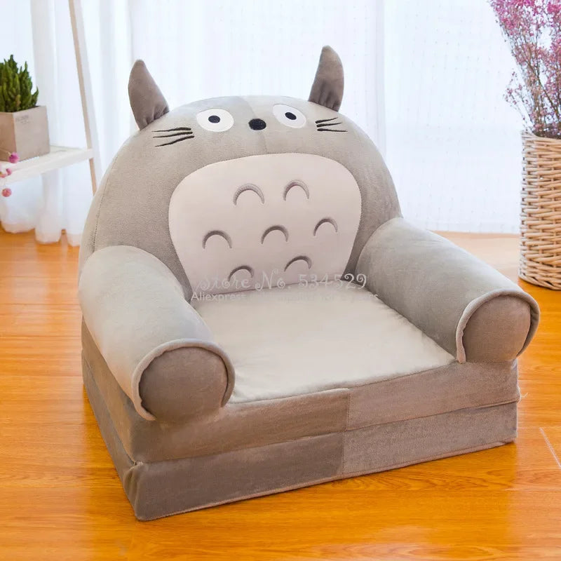 Disassembled Washed Kids Sofa Fashion Children Folding Cartoon Cute Baby Mini Sofas Kindergarten Babies Seat