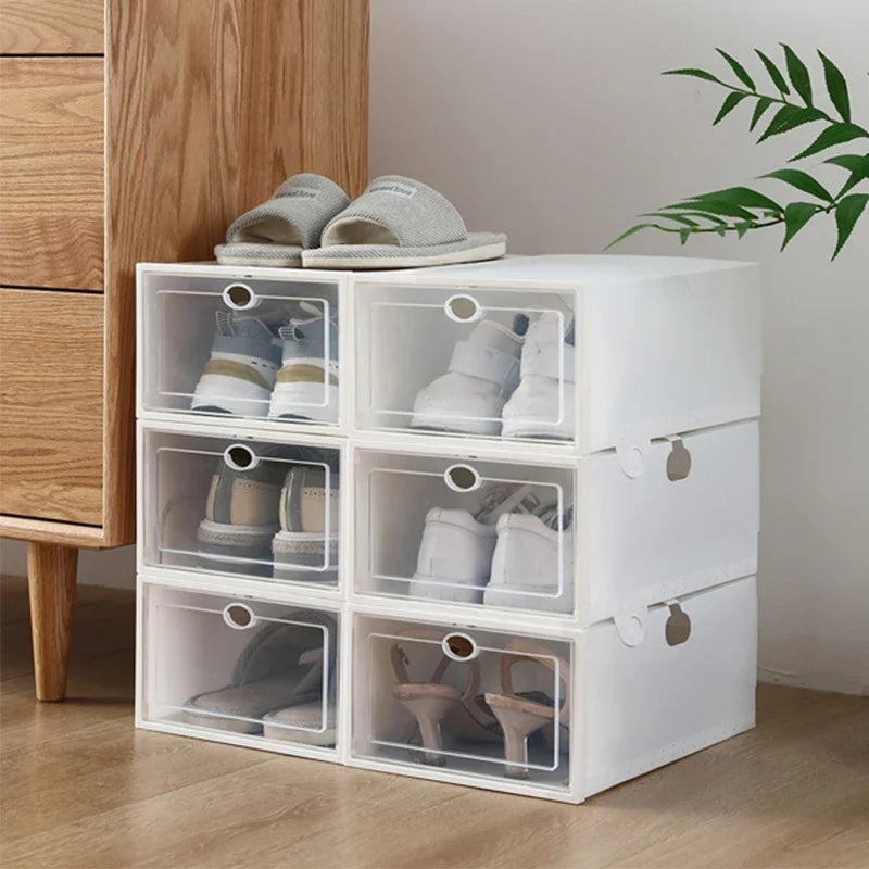 1p Shoe Boxes Organizer  Stackable