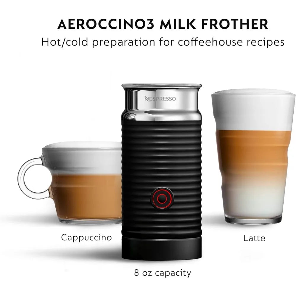 1100 Ml Espresso Coffee Maker Coffee and Espresso Machine With Milk Frother Shiny Red Makers Capsules Capsule Italian Kitchen