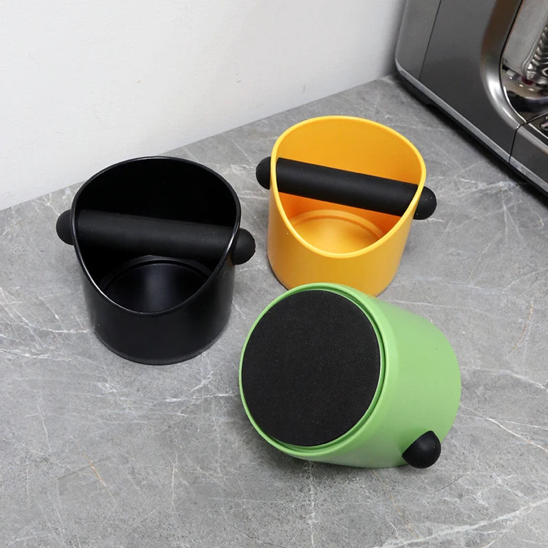 Coffee Knock Box Espresso Grounds Container Dump Bin Bucket  Anti Slip Powder Beveled Residue Barista Accessories Maker Tools