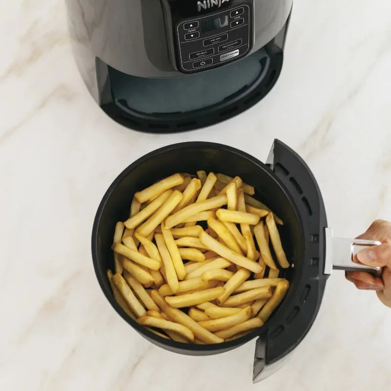 DUTRIEUX freidora de aire para electrodomésticos 4QT Air Fryer, Negro, Cocina