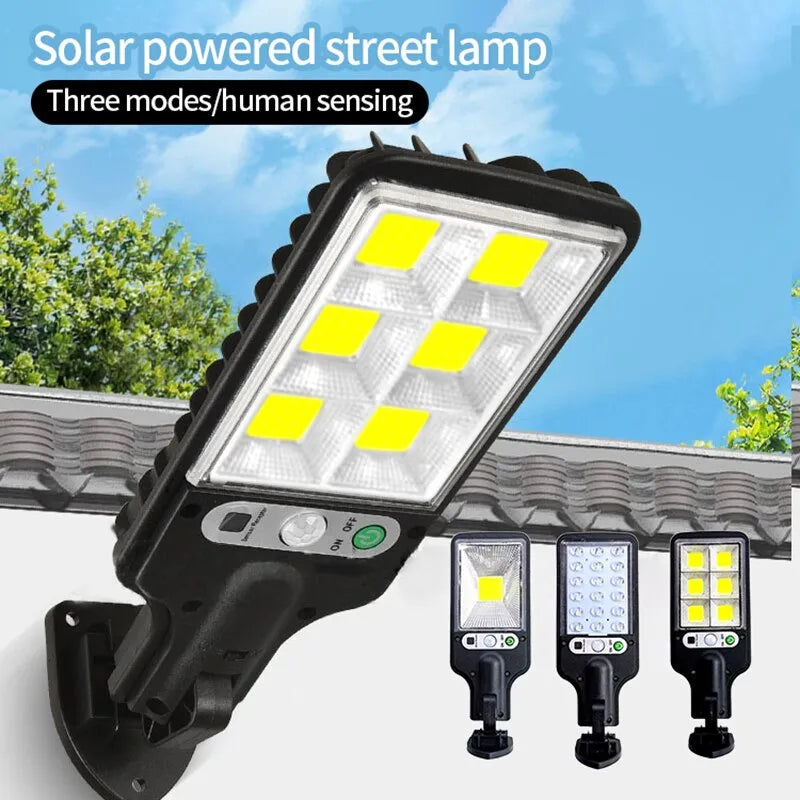 Solar Outdoor Led Courtyard Wall Lamp Human Body Induction Garden Terrace Garage Door Street Lamp 616