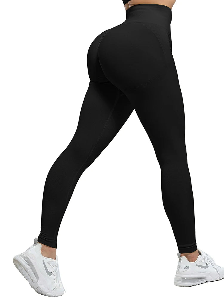 Femmes Leggings bulle bout à bout Fitness Legging mince taille haute Leggins Mujer sans couture Fitness Legging