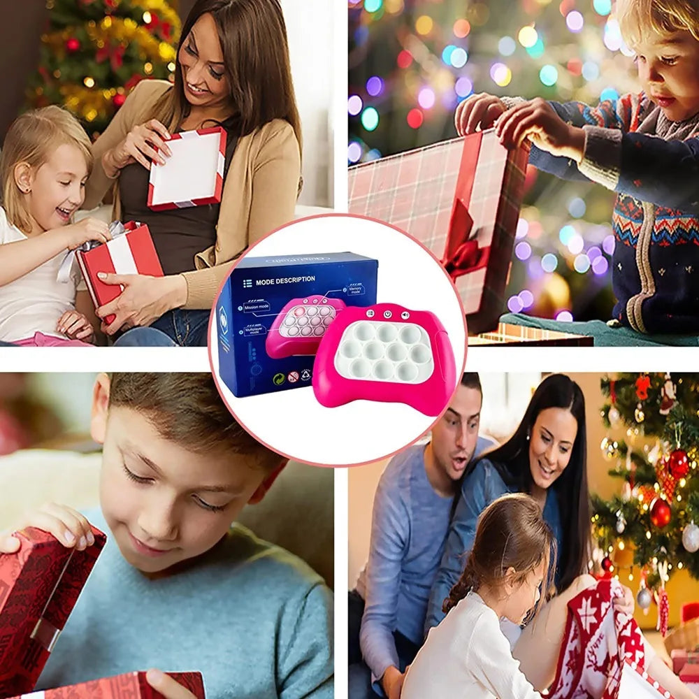 56 versions améliorées de Pop Light et de jeux QuickPush Gadgets pour enfants Jouets sensoriels anti-stress pour adultes Cadeaux de Noël pour enfants