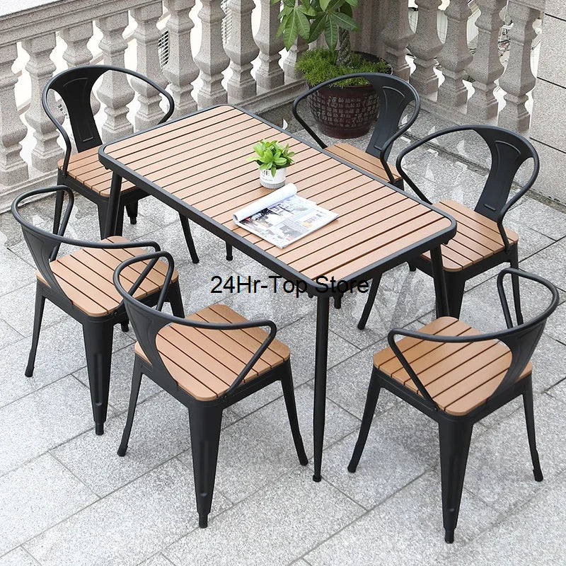 Garden Outdoor Coffee Table Desk Picnic Dressing Dining Room Coffee Tables Computer Service Wooden Mesa Outdoor Garden Furniture