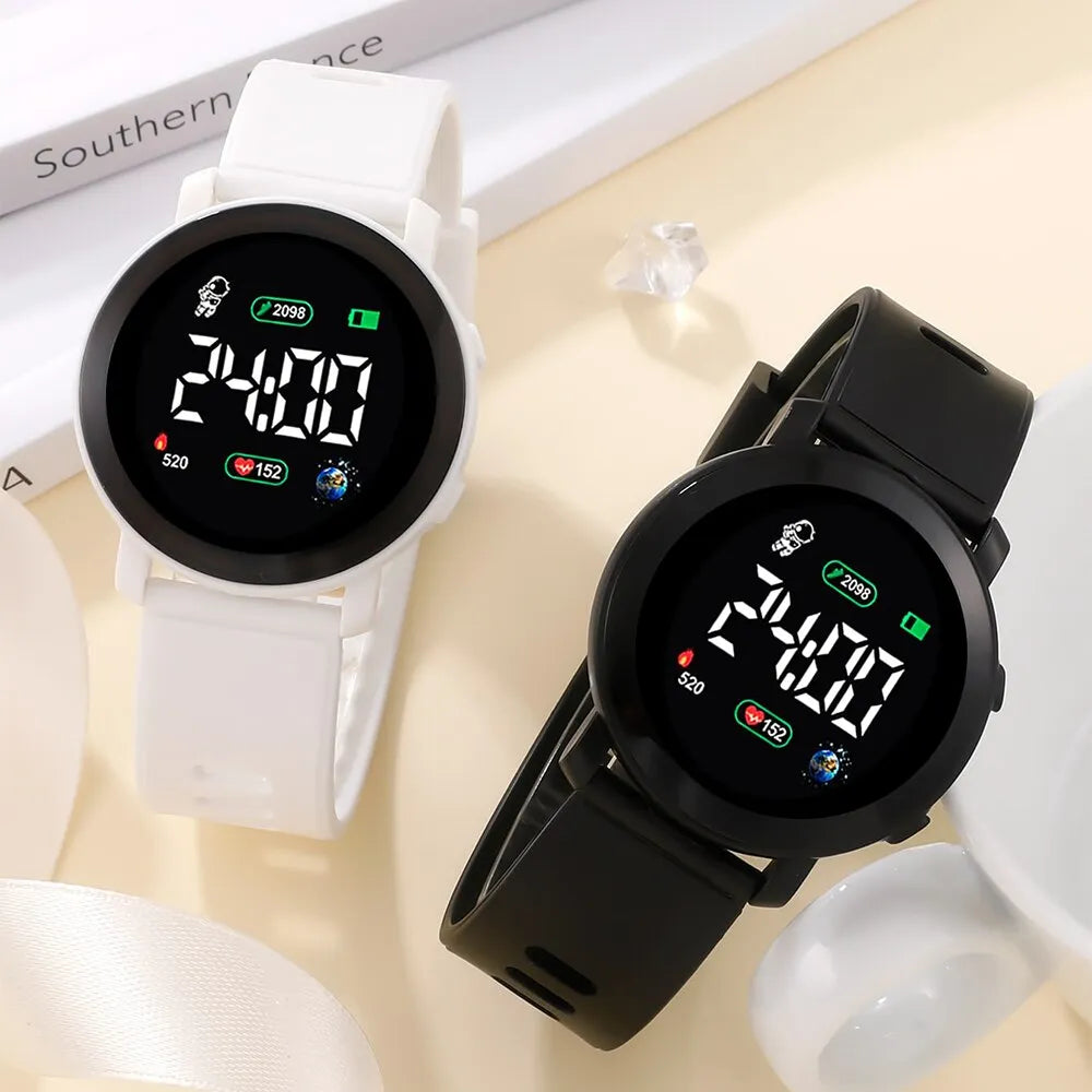 Relojes de pareja Reloj Digital LED para Hombres y mujeres Reloj deportivo militar de silicona Reloj electrónico Hodinky Reloj Hombre