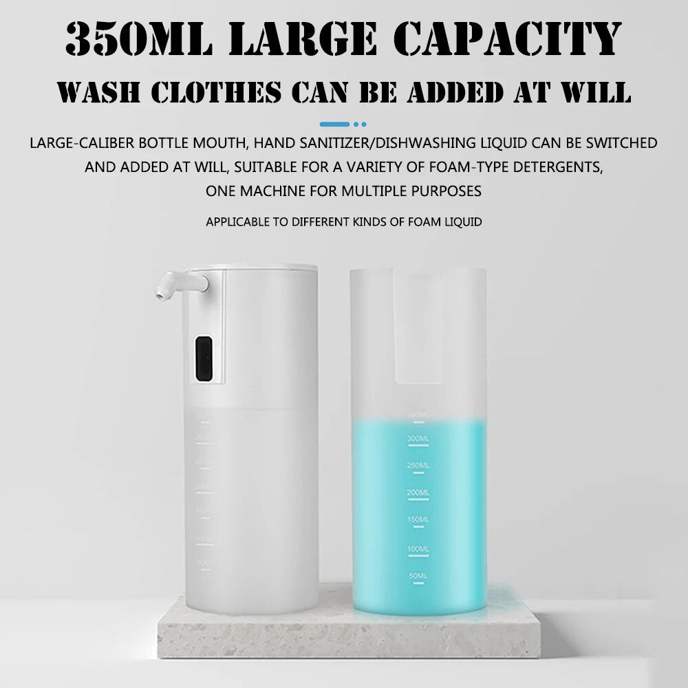 Touchless Automatic Soap Dispenser  Smart Foam Machine Infrared Sensor Foam Soap Dispenser Hand Sanitizer