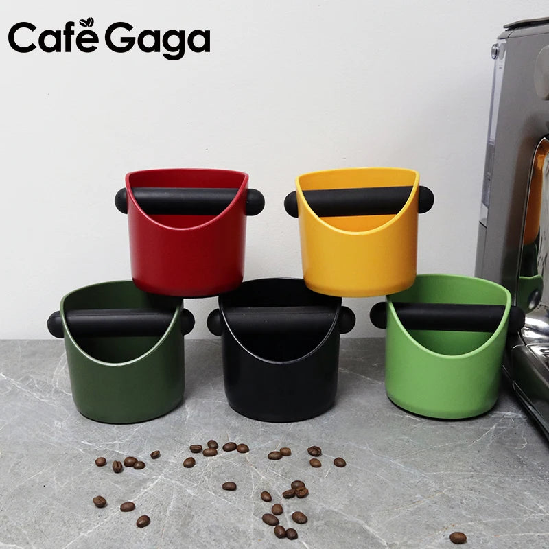 Coffee Knock Box Espresso Grounds Container Dump Bin Bucket  Anti Slip Powder Beveled Residue Barista Accessories Maker Tools