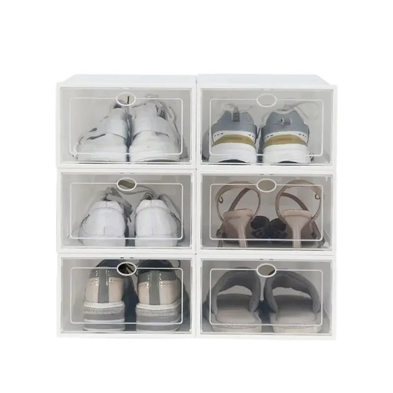 Organizador de cajas de zapatos 1p apilable