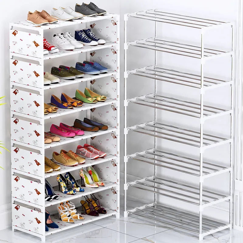 2022Plastic Space Saving Shoe Rack Shoes Organizer Rotary Shoe Cabinet Shoerack Shoe-shelf Chessure Furniture Cabinets Cupboards