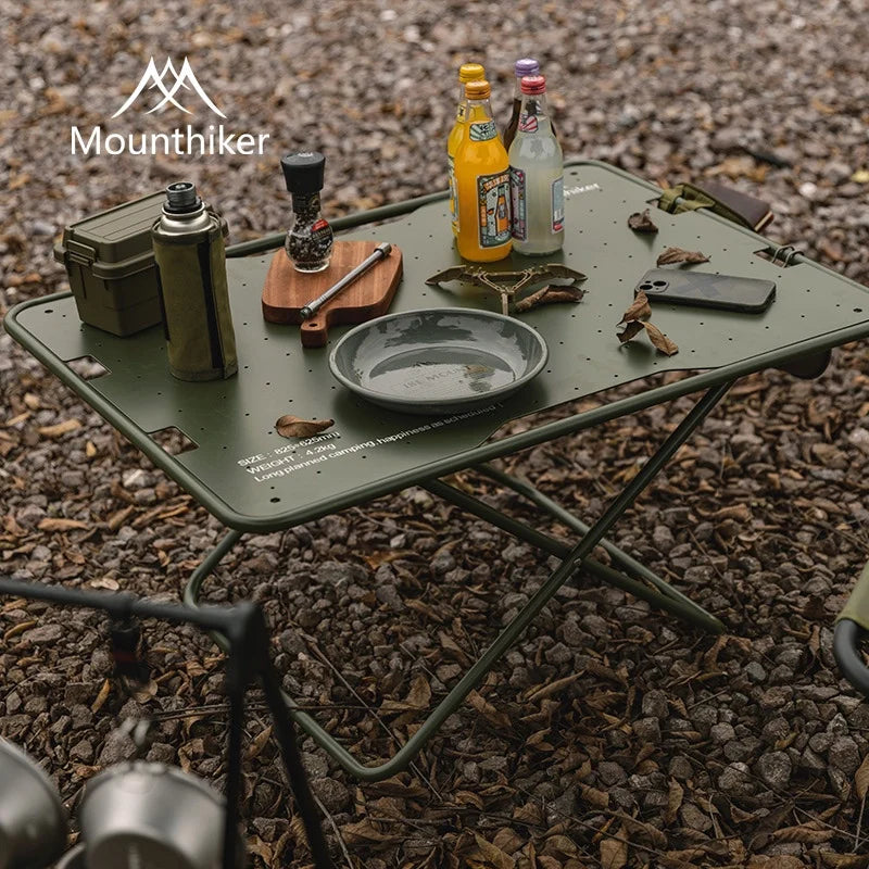 Mesa de picnic para acampar, miniconferencia, caminata por la naturaleza, mesa para exteriores, mochilero, cóctel, café, muebles de jardín