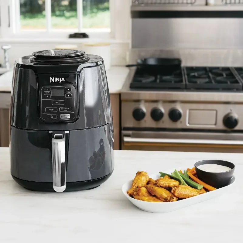 DUTRIEUX freidora de aire para electrodomésticos 4QT Air Fryer, Negro, Cocina