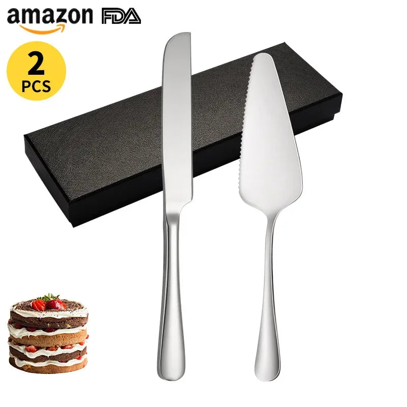 Stainless steel cake spatula gift box set pizza cheese bread spatula cake spatula baking tools