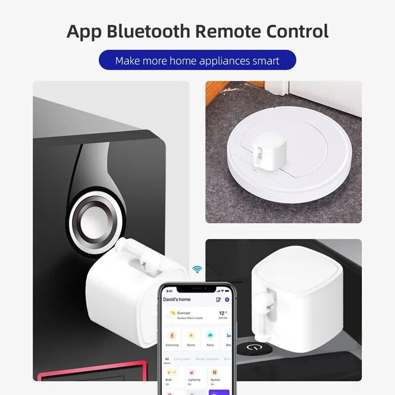 Tuya Intelligent Finger Robot Switch Bluetooth Mechanical Arms Bot Button Pusher Smart Life APP Voice Control Alexa Google Home