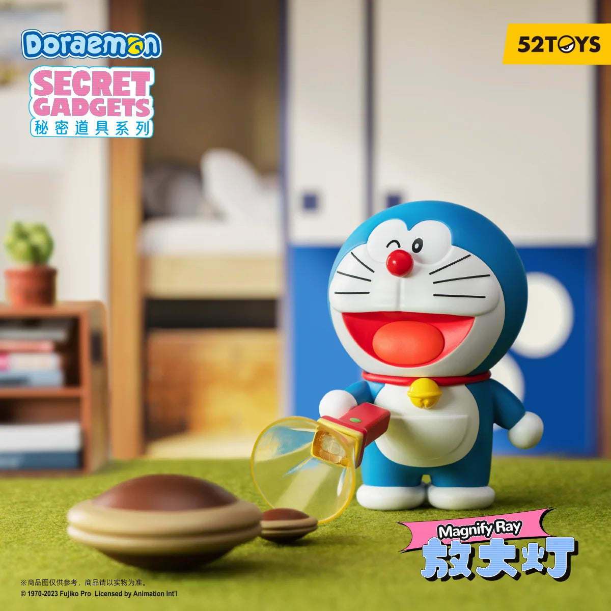 52TOYS Blind Box Doraemon Secret Gadgets, Mystery Box, jolie figurine aléatoire à collectionner, cadeau de Noël pour partenaire