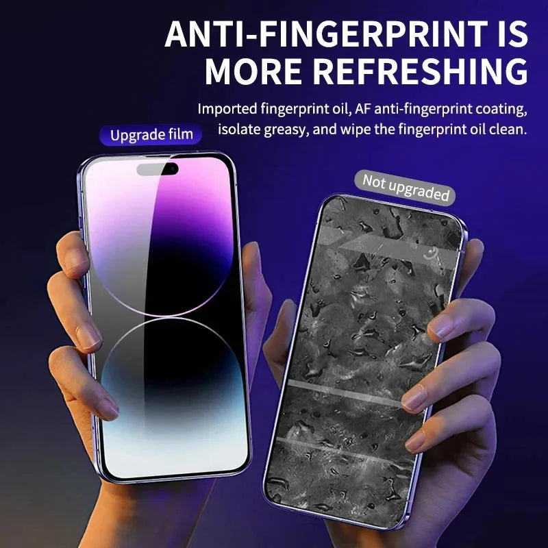 Protecteur d'écran pour iPhone, 1 à 2 pièces, en verre trempé haut de gamme 8K, pour modèles 15, 14, 13, 12, 11 Pro Max, XS MAX, 15 Plus, avec couvercle de montage d'alignement