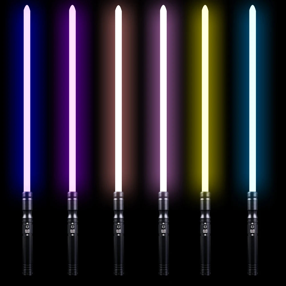 TXQSABER – sabre Laser lourd, lame de duel pour épée Laser RGB, 1 pouce 7/8 pouces 2mm/3mm 82/92cm de longueur, PC de haute qualité