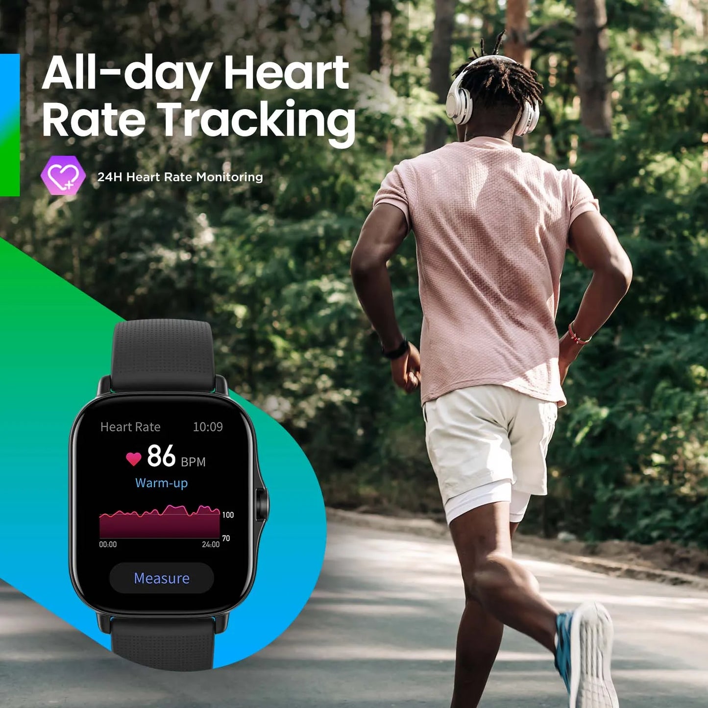 [Nueva versión] reloj inteligente Amazfit GTS 2 seguimiento completo de salud y fitness reloj inteligente Alexa integrado para teléfono Android IOS