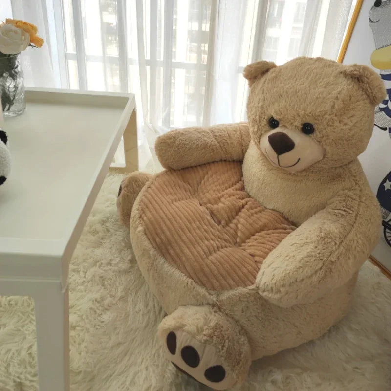 Creative Minimalist  Children Children Cartoon Lazy Little Sofa Mini Sofa Cartoon Cute Bear Sofa Stool Kids Chairs