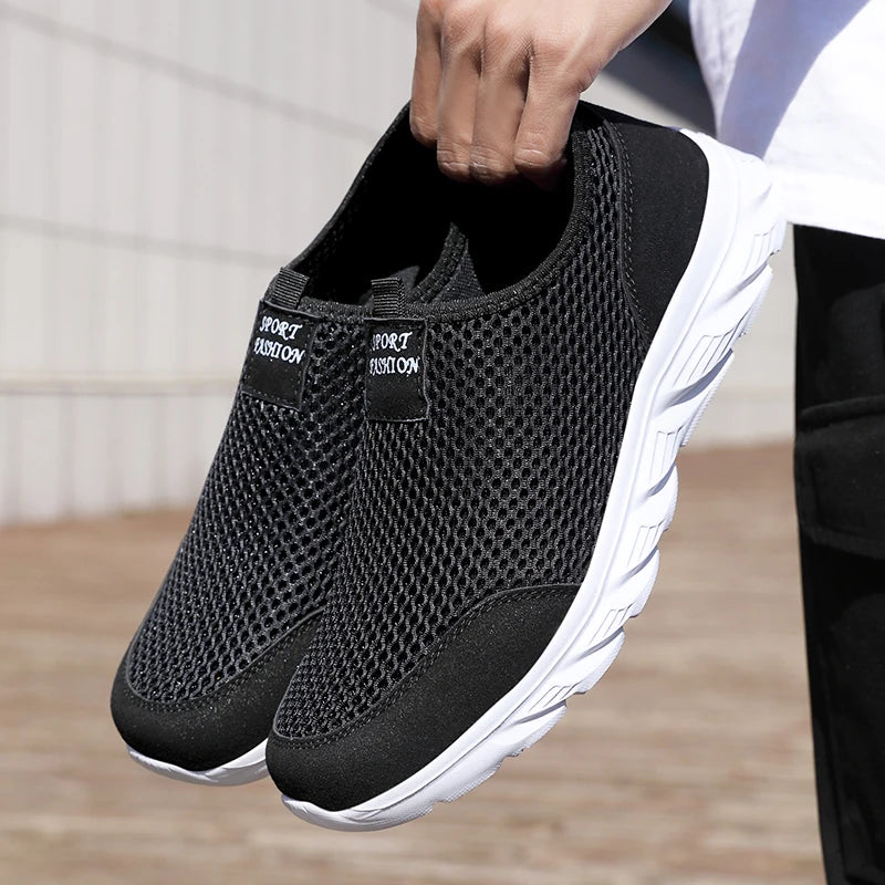 YRZL nouvelles chaussures de course pour hommes chaussures de sport respirantes légères mode été respirant baskets pour hommes grande taille 39-46