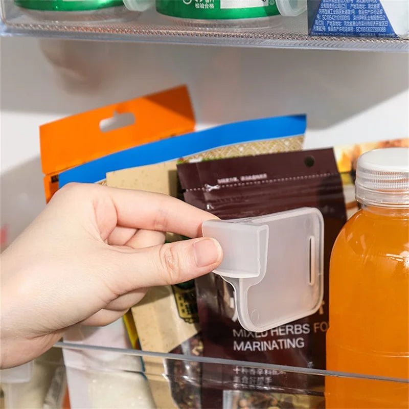 Panneau de séparation de rangement pour réfrigérateur, séparateur en plastique rétractable, attelle de rangement, bouteille de cuisine, organisateur d'étagère, 4/20 pièces