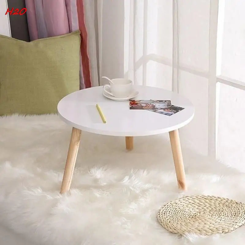 Coffee Table Furniture Mini Restaurant Table Basse Pour Salon Side Table Living Room Luxury His Desk Floating Window Balcony