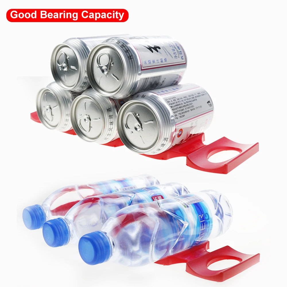 1Pcs Silicone Beer Can Pad Drink Bottle Holder Storage Kitchen Bar Pantry Organizer For Stacking Tools Gadgets Mat Organize