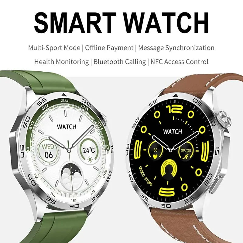 2024 nuevo Original para Huawei Xiaomi GT4 Pro Smartwatch hombres seguimiento GPS AMOLED 466*466 pantalla HD NFC Bluetooth llamada smartwatch