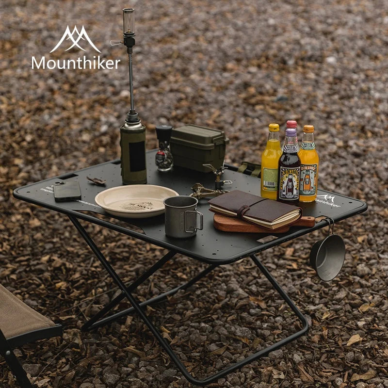 Mesa de picnic para acampar, miniconferencia, caminata por la naturaleza, mesa para exteriores, mochilero, cóctel, café, muebles de jardín