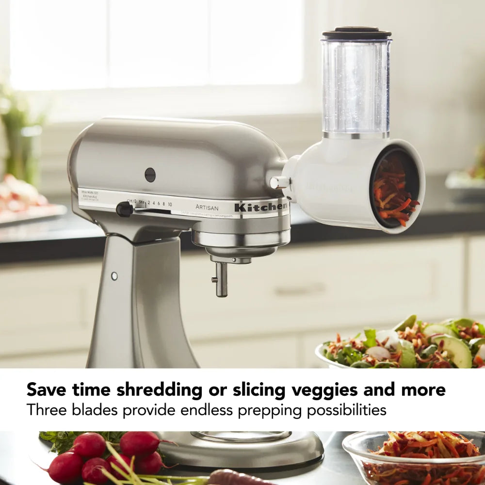 Fresh Prep Slicer/Shredder Attachment Food Processors  Truck Mobile Kitchen