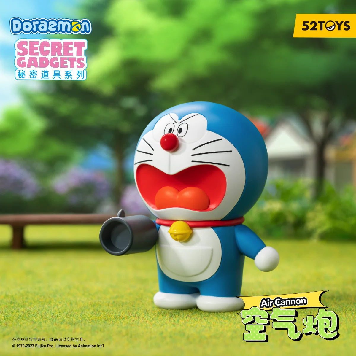 52TOYS Caja sorpresa con artilugios secretos de Doraemon, caja misteriosa, linda figura coleccionable aleatoria, regalo de Navidad para pareja