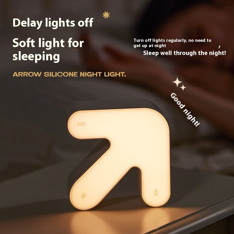 Arrow Night Light Creative DIY Flip Small Night Lamp