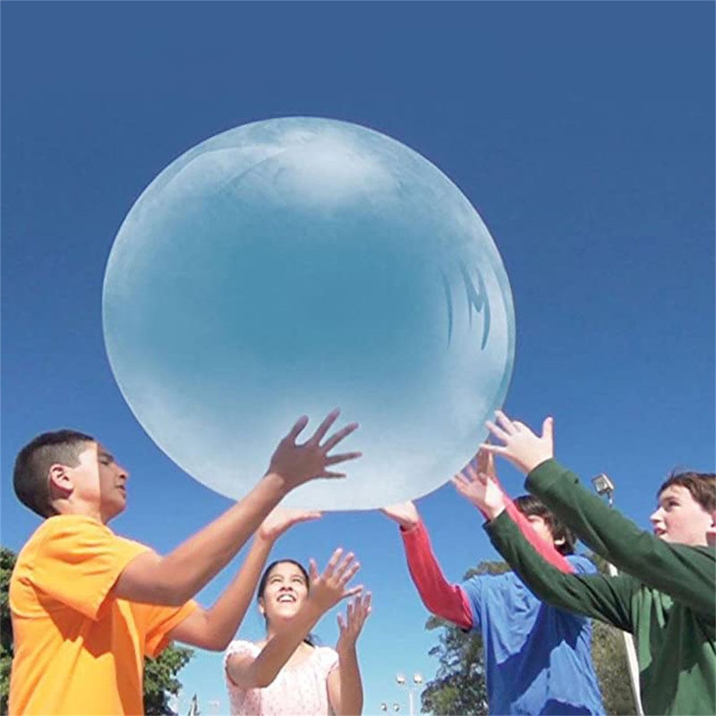 Grande boule gonflable jouet pour enfants boule élastique boule d'eau boule à bulles boule gonflable