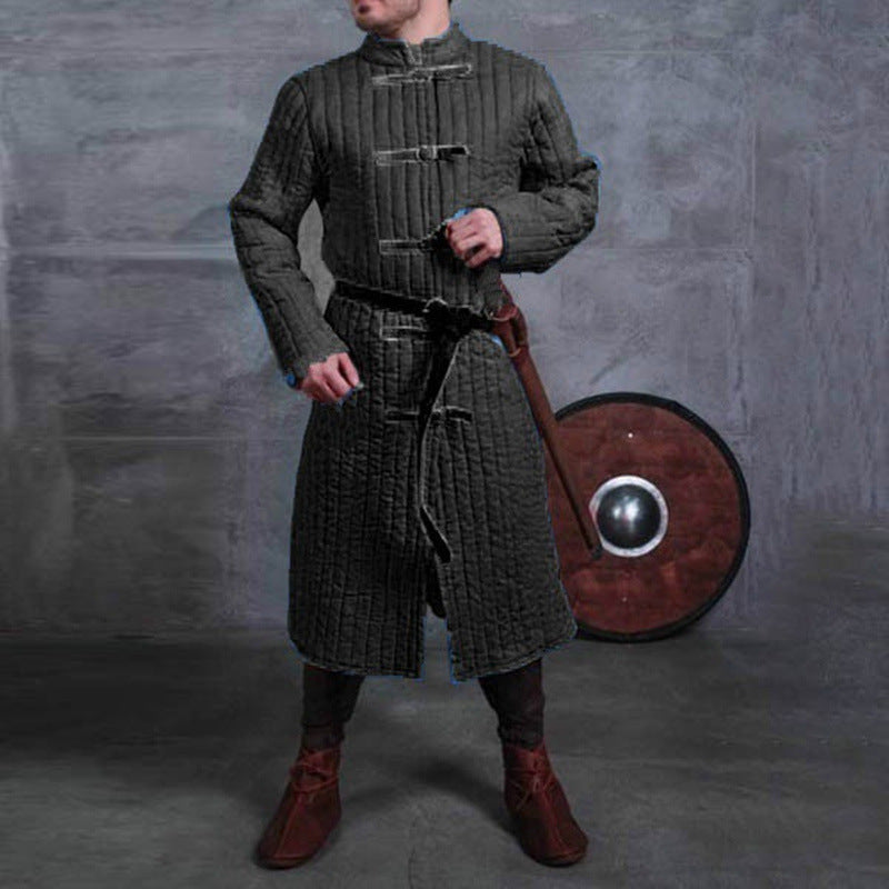 Medieval Warrior's Thermal Protective Clothing Stage Drama Costume