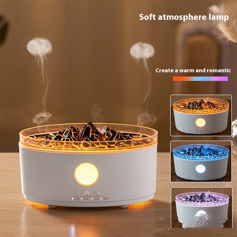 Humidificateur diffus d'huile essentielle de bureau de diffuseur d'arôme de volcan