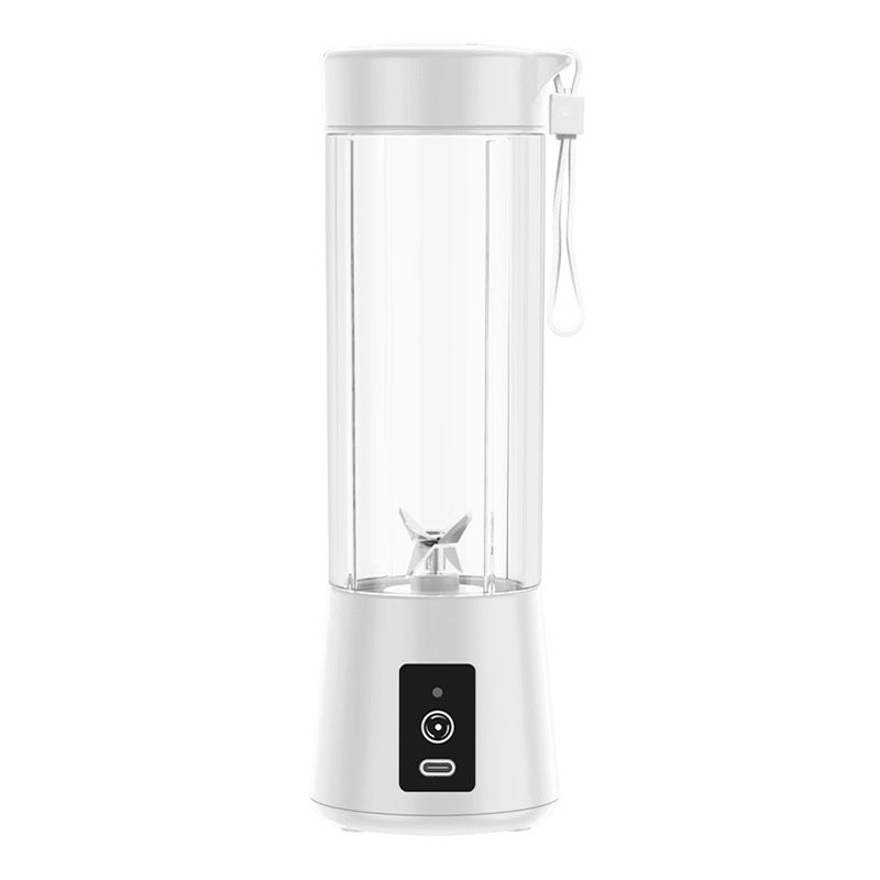 Exprimidor eléctrico pequeño portátil, 10 colores, taza con hoja de acero inoxidable, exprimidor de frutas, licuadora automática para batidos, herramienta de cocina