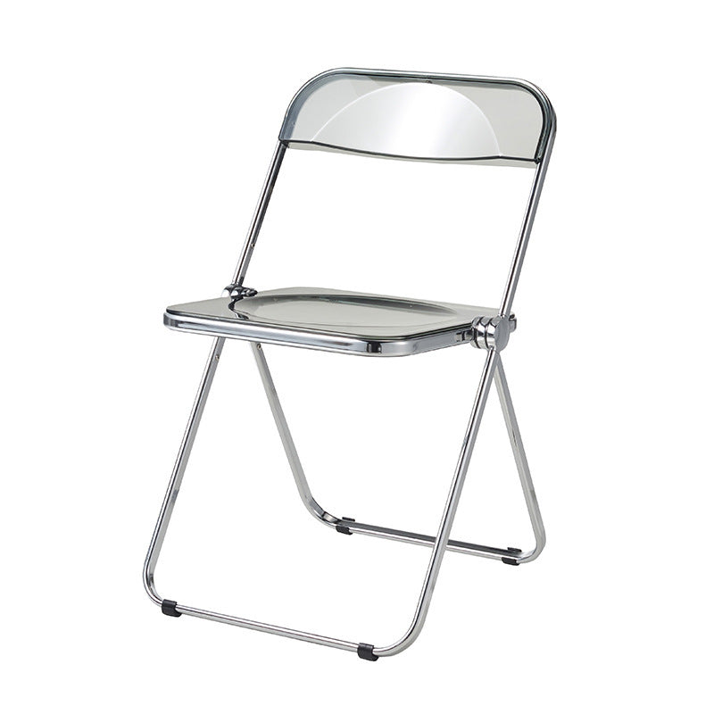 Acrylic Fashion Photo Clothing Store Cafe Folding Chair