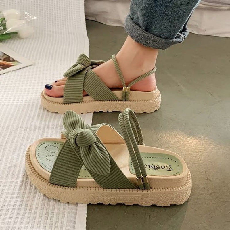 Sandalias planas con plataforma Two Wear para mujer