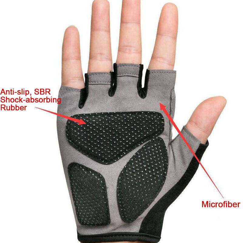 Gire los guantes deportivos para montar con detección automática