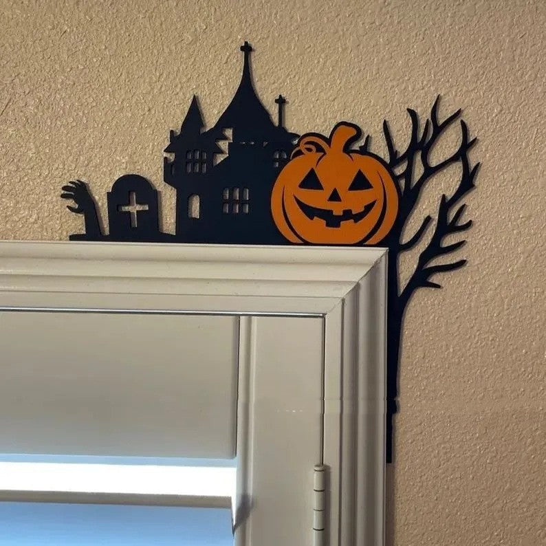 Creative Home Halloween Door Frame Decoration