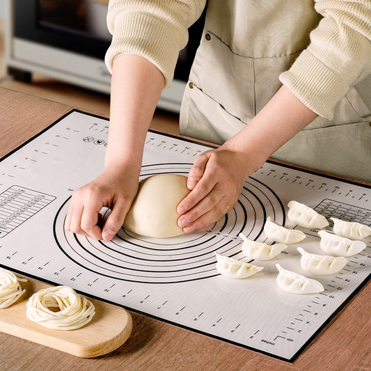 Dough Kneading Household Rolling Cloth Non-slip Non-stick Silicone Mat