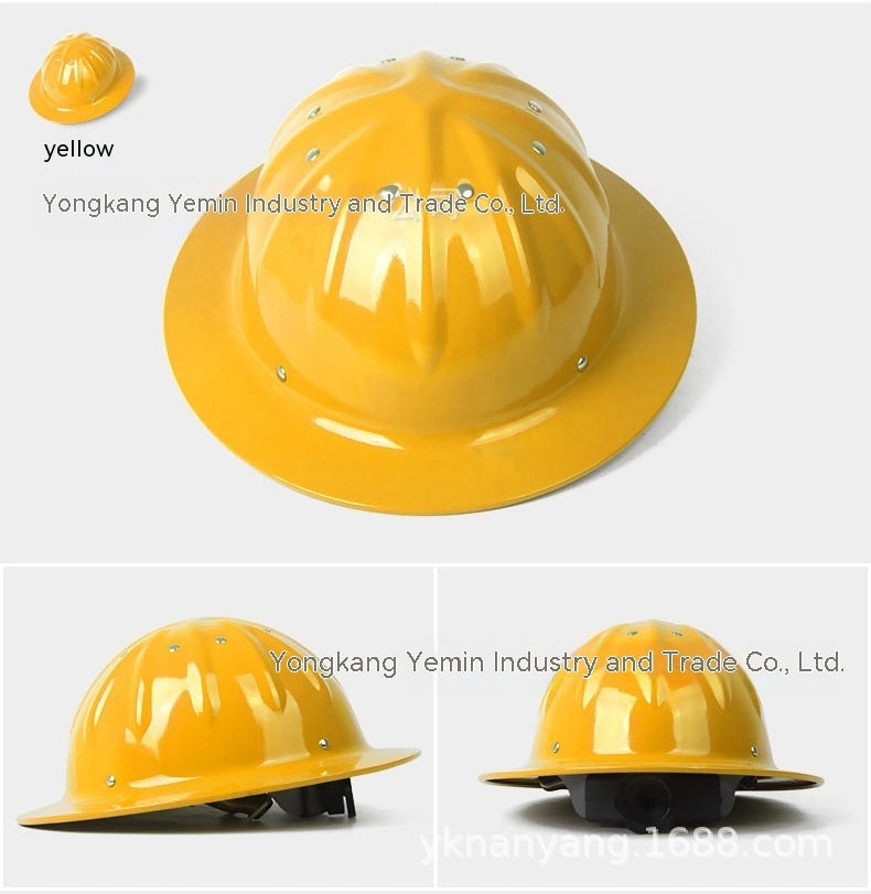 Aluminum Alloy Safety Helmet Engineering Helmet