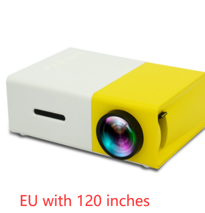 Proyector portátil 3D Hd Led cine en casa cine compatible con HDMI proyector de Audio Usb Yg300 Mini proyector