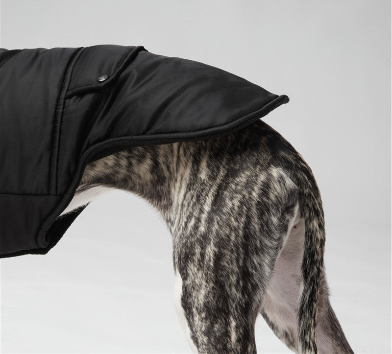 Gilet chaud en polaire de nylon hydrofuge léger pour chien