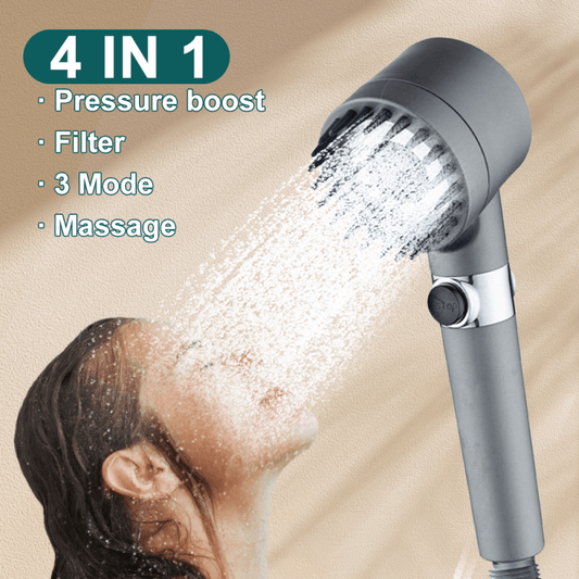 Pommeau de douche haute pression, 3 Modes, filtre Portable, robinet de pluie, salle de bains, accessoires innovants pour la maison