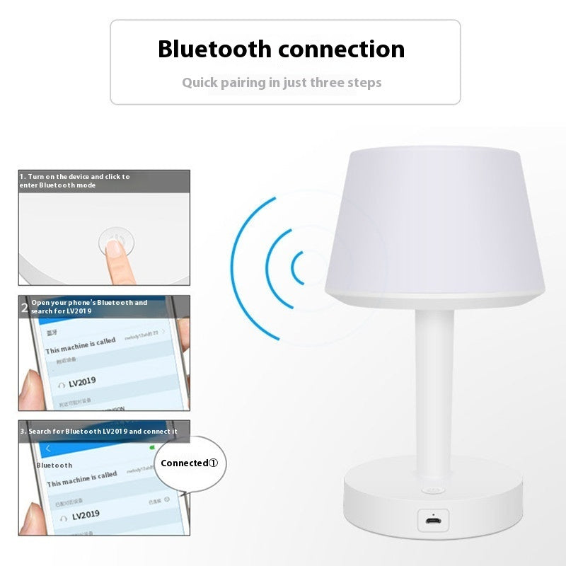 Touch Charging Lamp Wireless Bluetooth Speaker