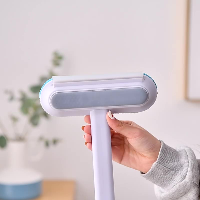 Brosse d'épilation multifonctionnelle 4 en 1, nettoyeur de poils de chien et de chat, outil de nettoyage d'écran de fenêtre, Gadgets